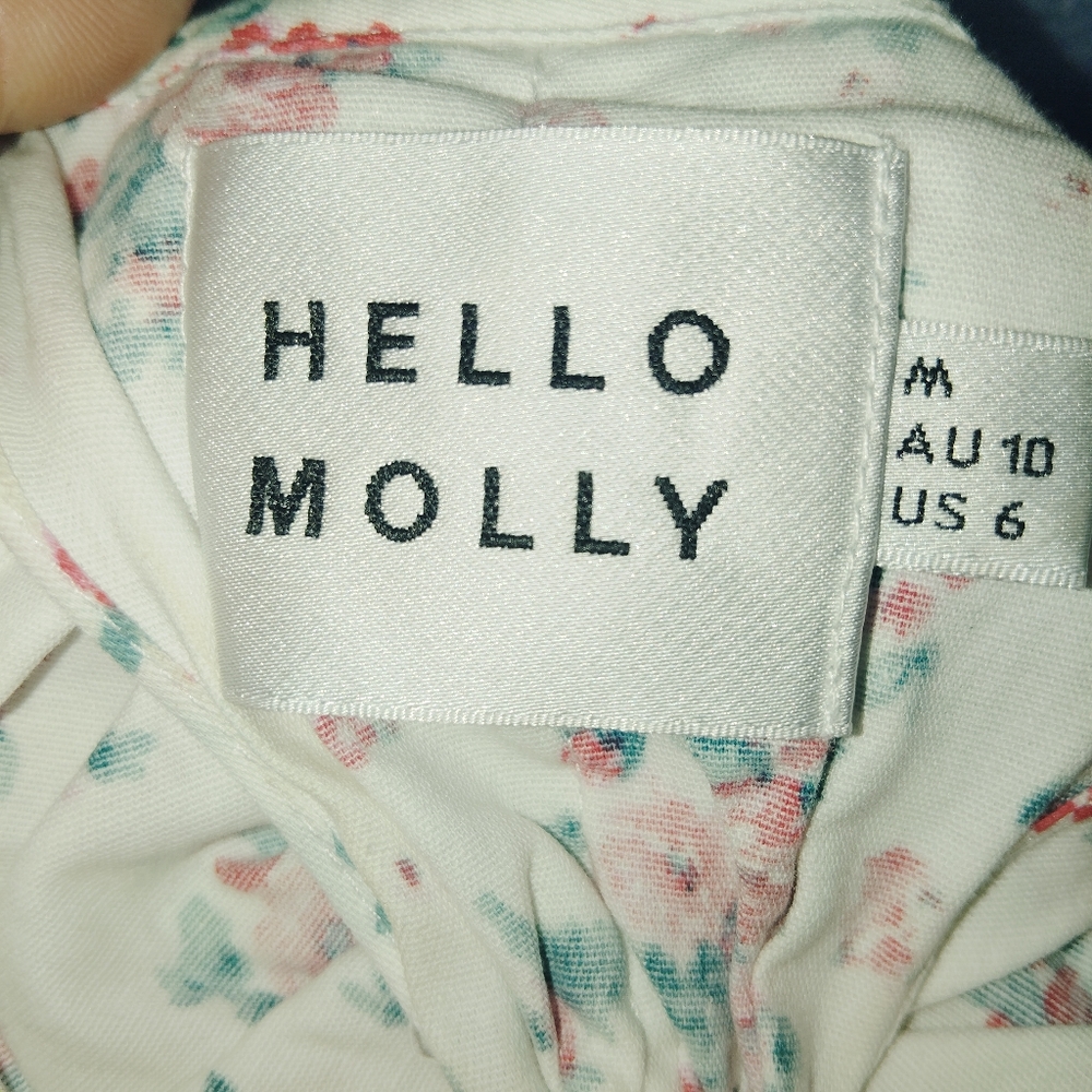 HELLO MOLLY Wandering Heights Cut Out Dress - Size 6 - Picture 10 of 10